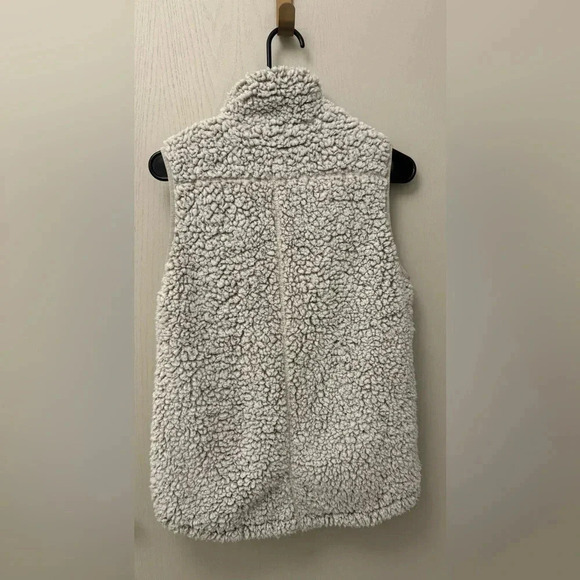 Thread & Supply Sherpa Lined Zip Up Vest w Pockets EUC Size XS - Picture 8 of 8